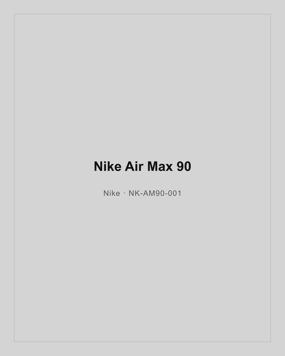 Nike Air Max 90
