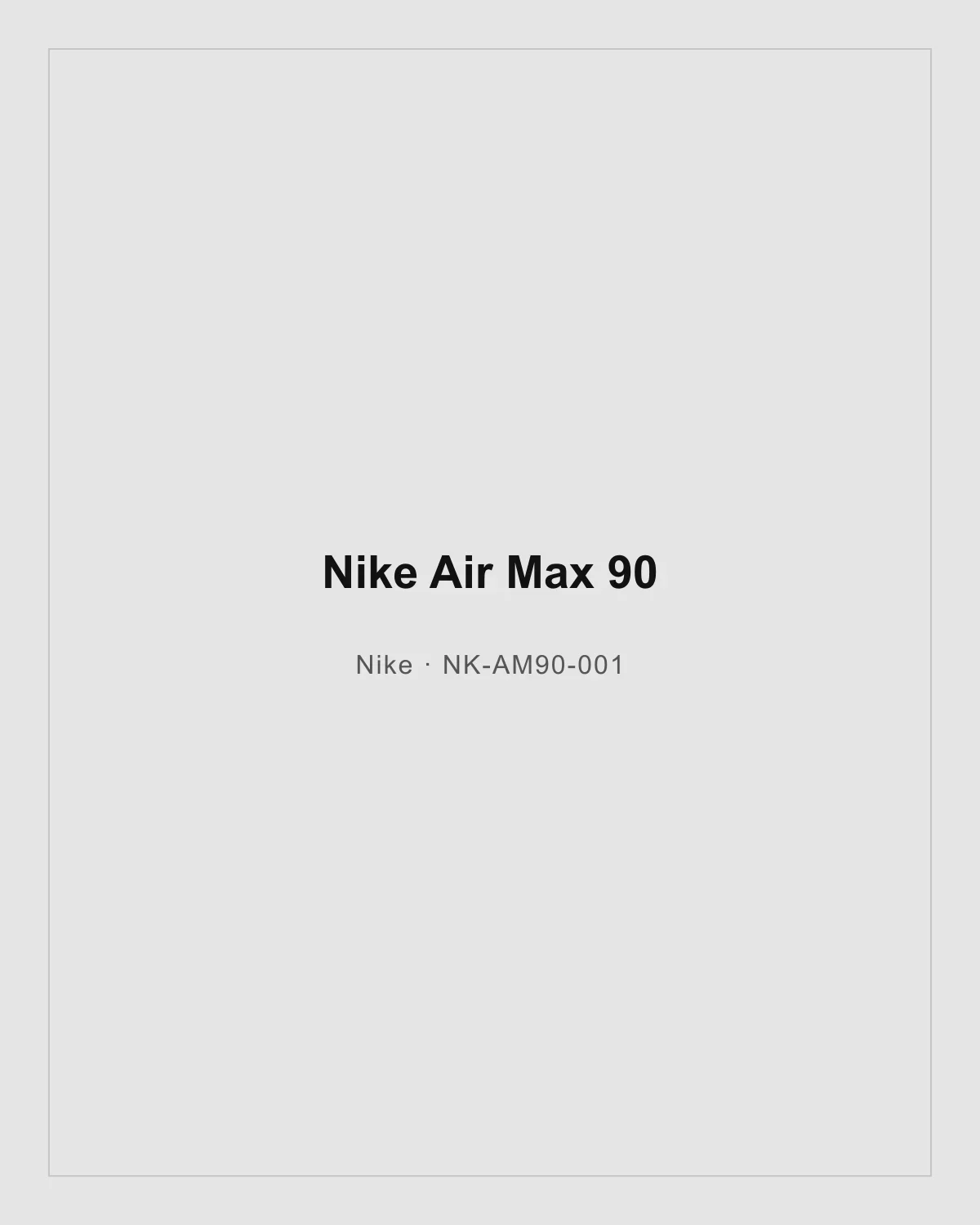 Nike Air Max 90